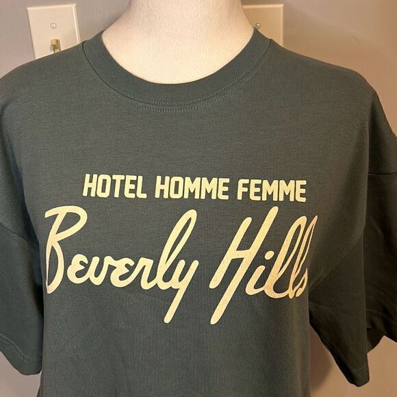 Homme+femme men’s cotton graphic‎ tshirt size S BIN F - Picture 2 of 9